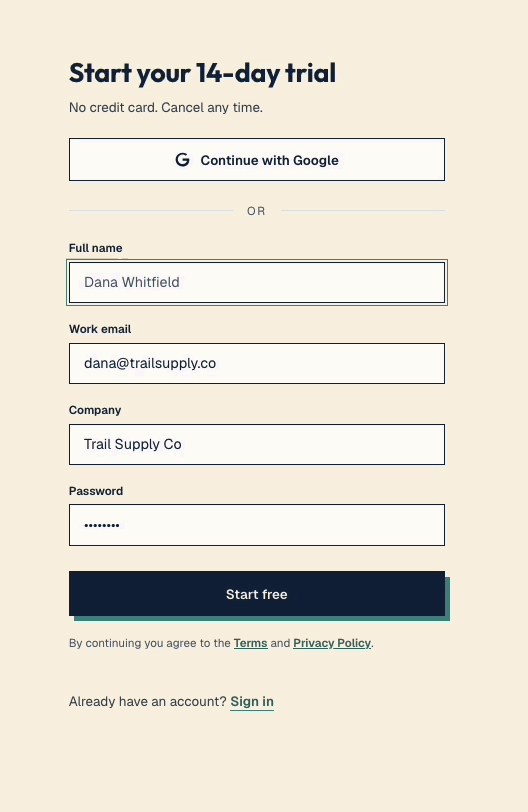 Clerk Sign-in